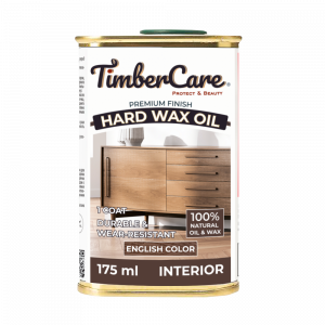 Защитное масло с твердым воском TimberCare Hard Wax Oil (цвет: Орех/ English Color), банка 0,175л