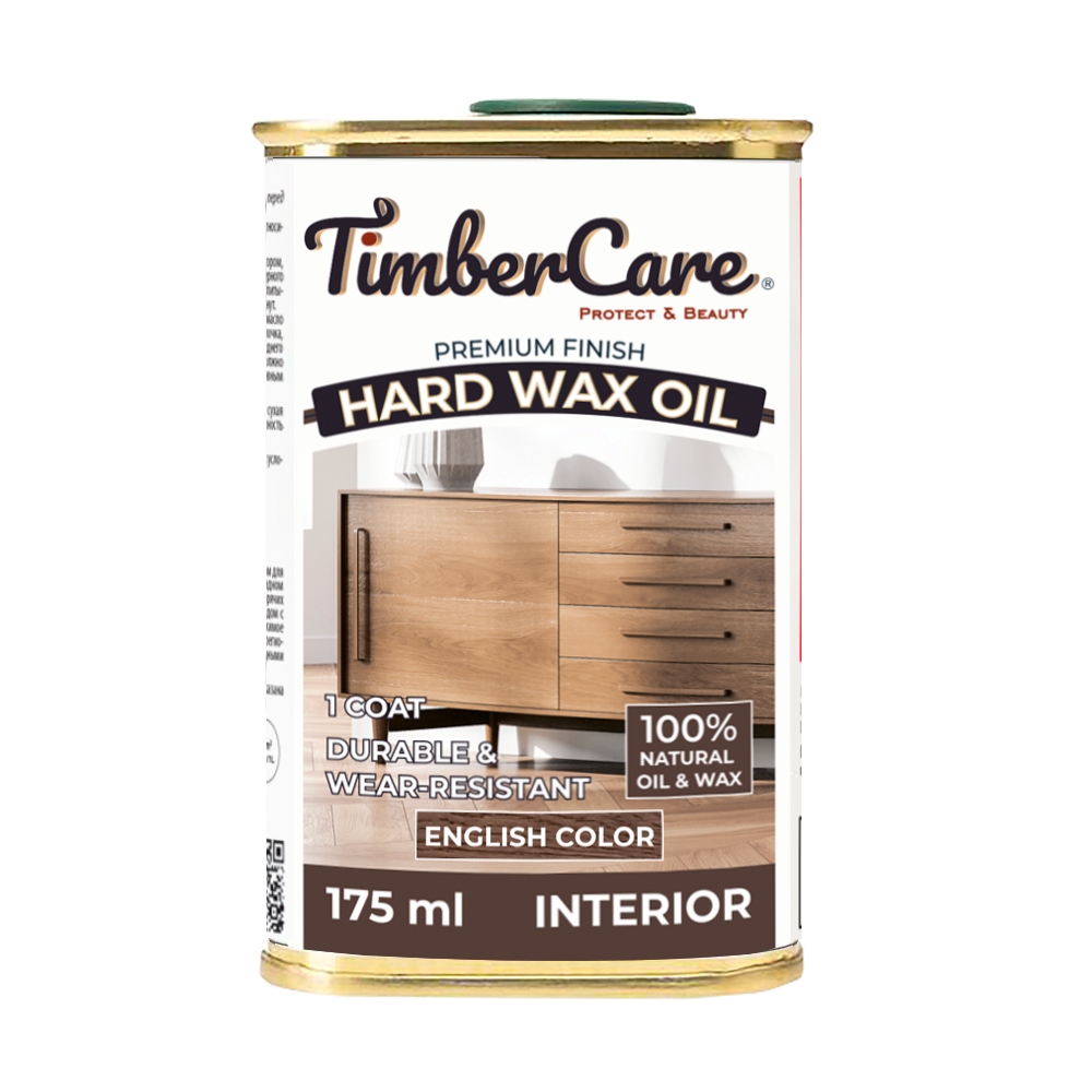 Защитное масло с твердым воском TimberCare Hard Wax Oil (цвет: Орех/ English Color)