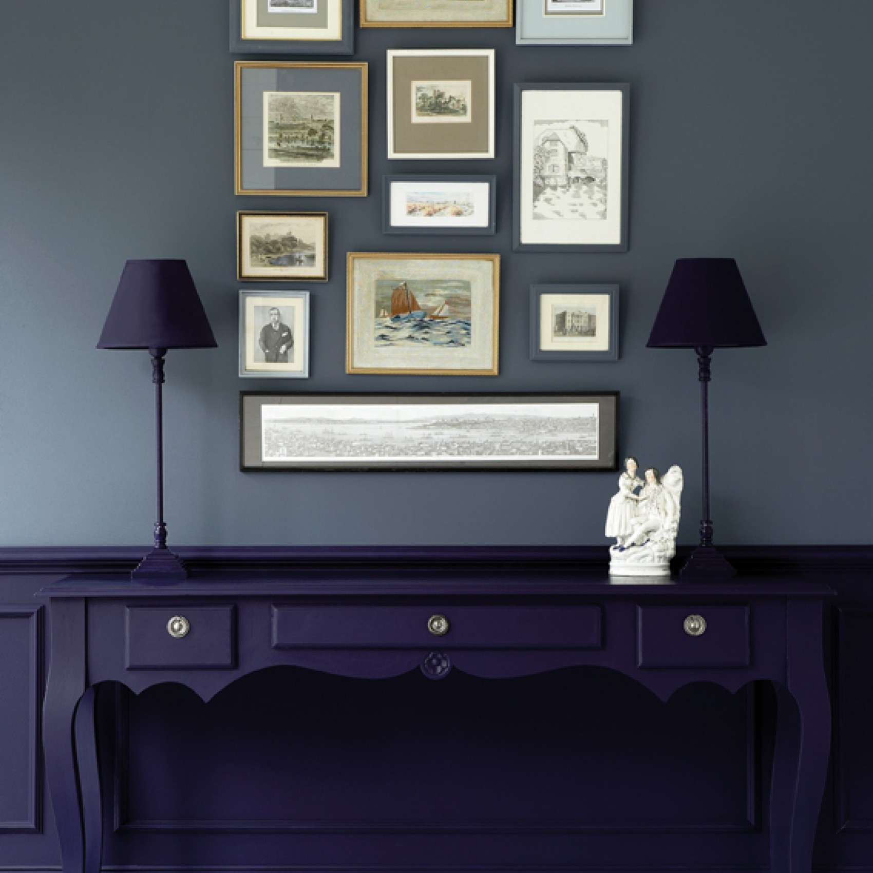 Краска Little Greene цвет Thai Sapphire 116