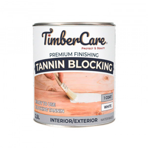 Грунт для блокировки пятен танина TimberCare Tannin Blocking (цвет: белый), банка 2,5л