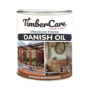 Натуральное масло TimberCare Danish Oil (цвет: Классический орех/ Classic walnut), банка 1л