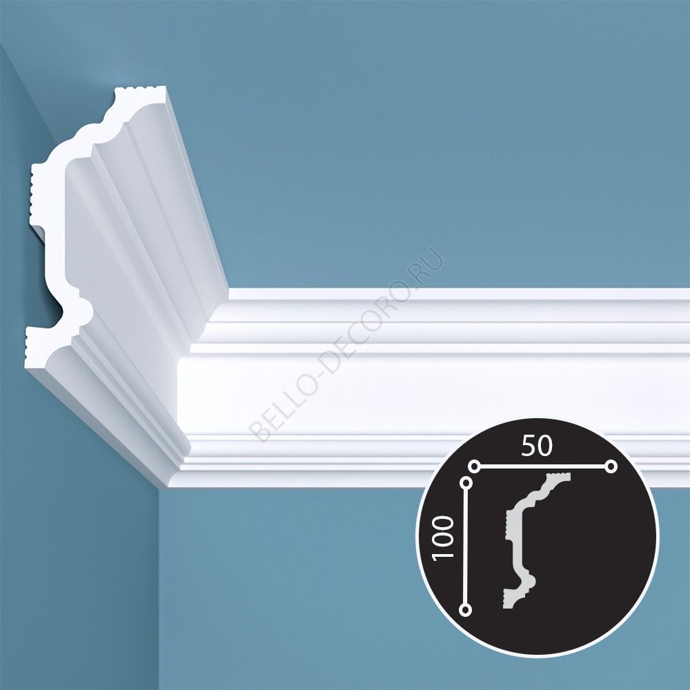 bello deco Карниз   К 4 (100x50)