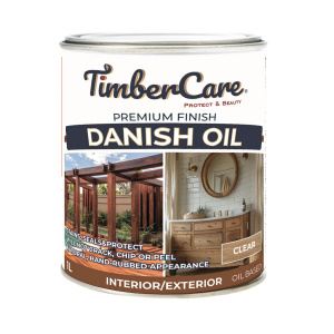 Натуральное масло TimberCare Danish Oil (цвет: Прозрачный/ Clear), банка 1л