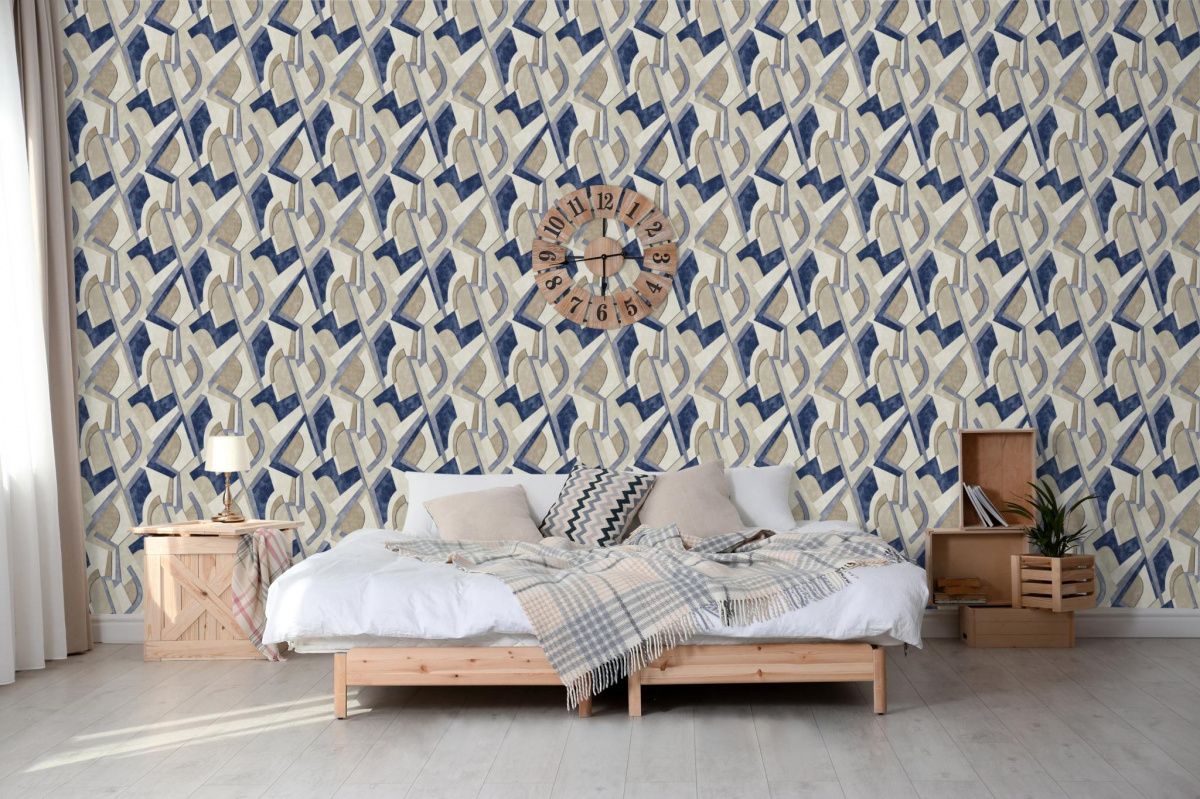 R114119 Обои Grandeco (FLORA) (1*6) 10,05х1,06 винил на флизелине