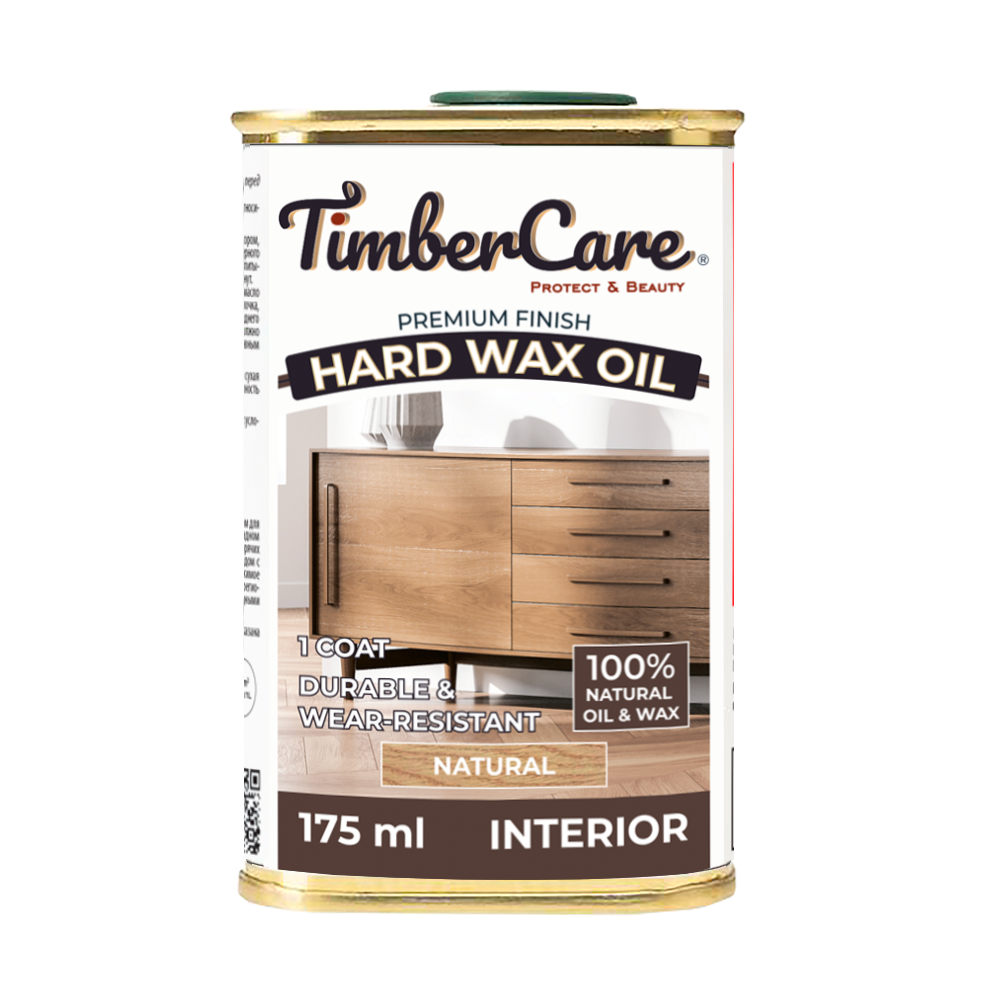 Защитное масло с твердым воском TimberCare Hard Wax Oil (цвет: Натуральный/ Natural)