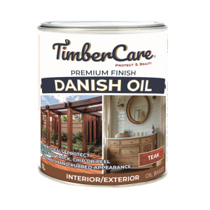 Натуральное масло TimberCare Danish Oil (цвет: Тиковое дерево/ Teak), банка 1л