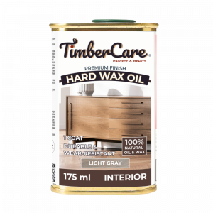 Защитное масло с твердым воском TimberCare Hard Wax Oil (цвет: Светло-сер/ Light gray), банка 0,175л