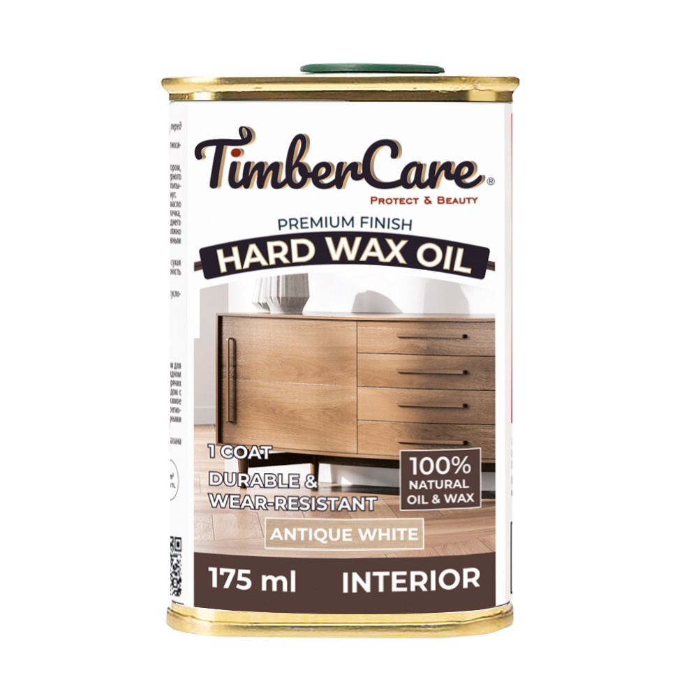 Защитное масло с твердым воском TimberCare Hard Wax Oil (цвет: Ант.белый/ Antique Wh)