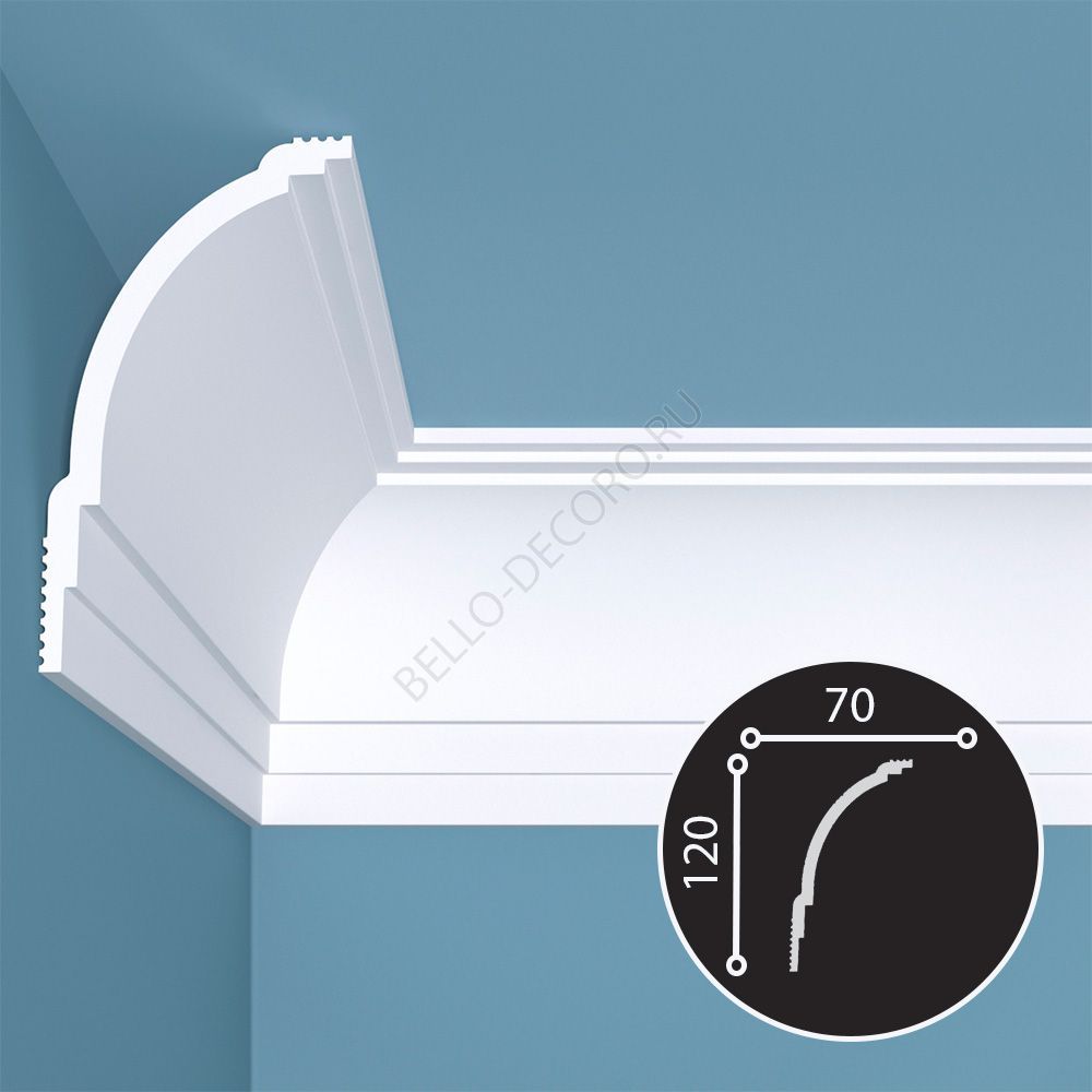 Карниз Bello-Deco   К 18 (120х70)