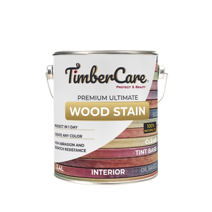 Тонирующее масло TimberCare Wood Stain (цвет: прозрачный/ Clear-Tint base), банка 0,72л