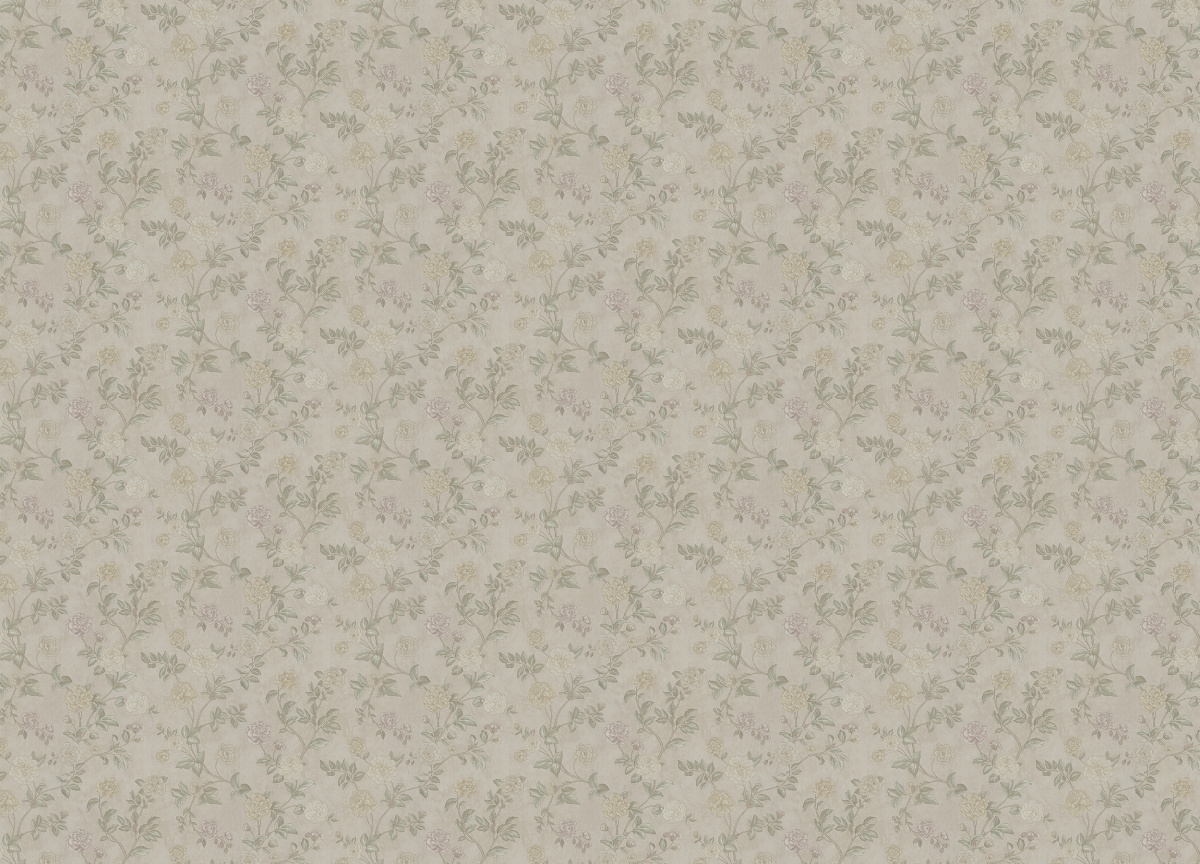 Z66801 Обои Zambaiti (Satin Flowers IV) (1*12) 10,05х0,53 винил на флизелине