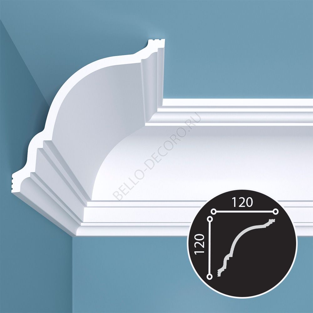 Карниз Bello-Deco  К 22 (120x120)