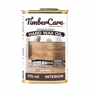 Защитное масло с твердым воском TimberCare Hard Wax Oil (цвет: Натуральный/ Natural), банка 0,175л