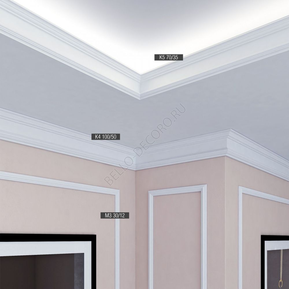 bello deco Карниз   К 4 (100x50)